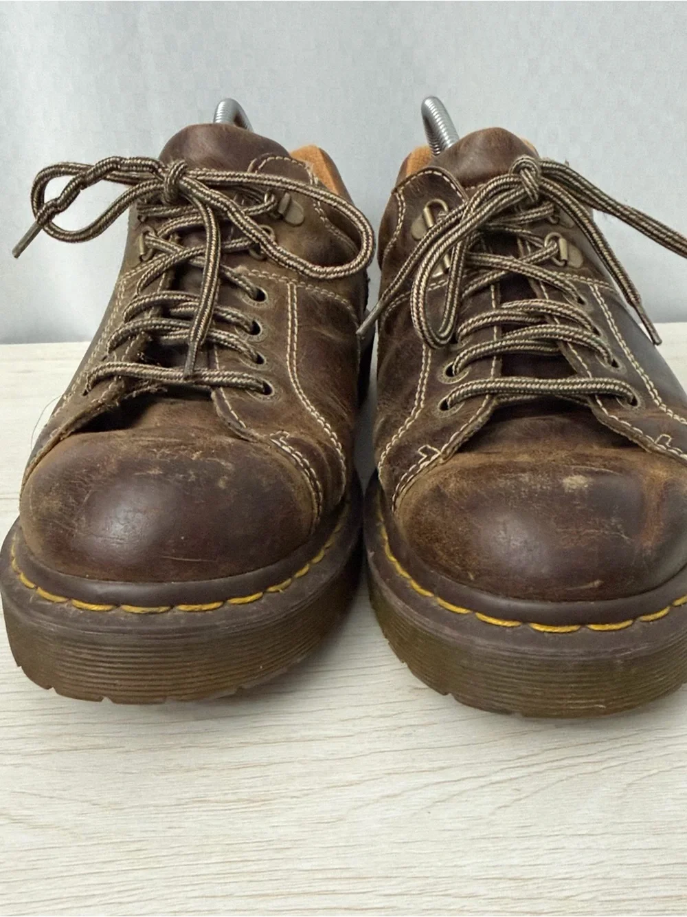 Dr. Martens Men’s Oxford Shoes Size 11 Brown Leather Grunge Distressed